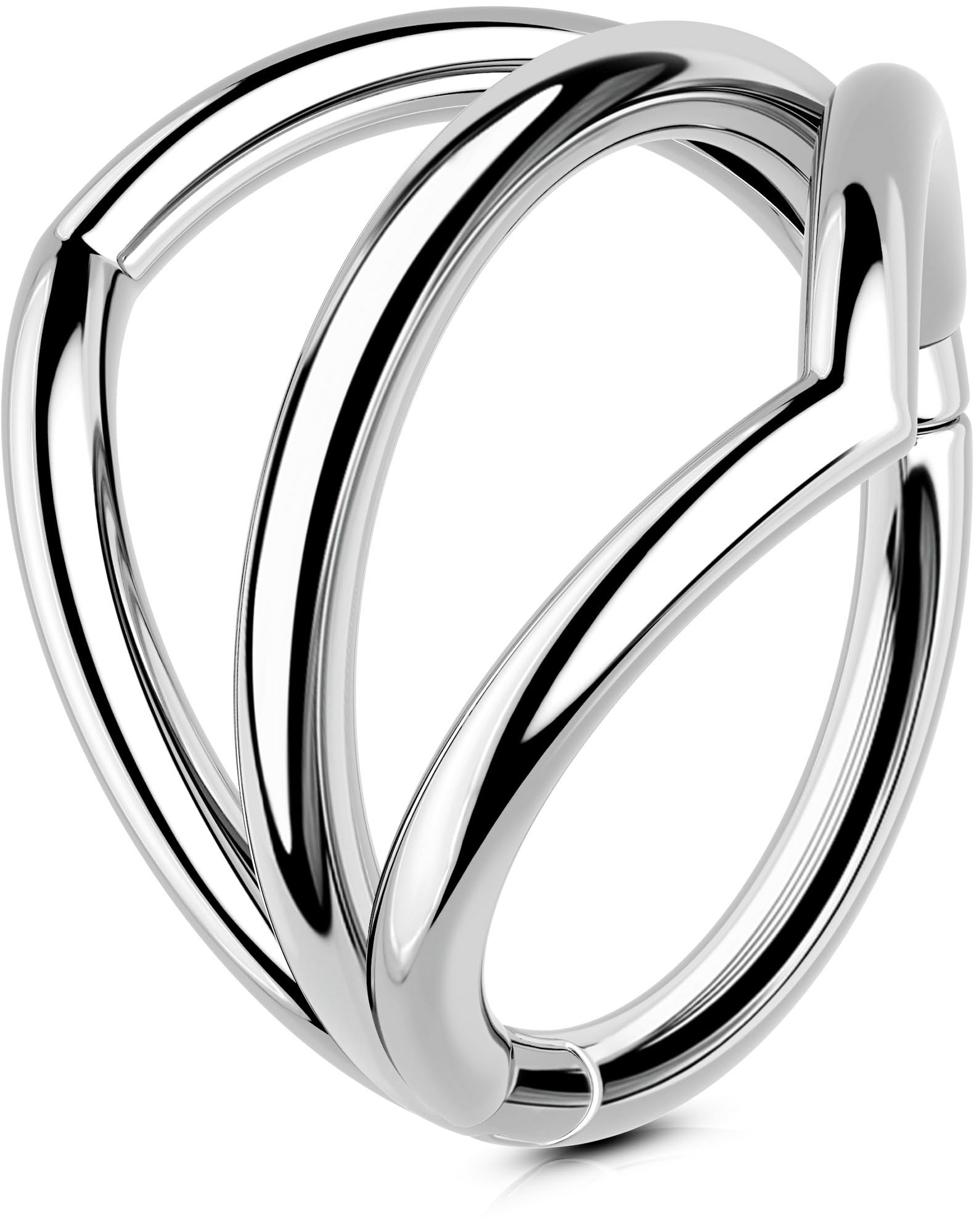 OUFER ボディピアス 軟骨リング フープ 16G ヘリックスイヤリング トラガス ダイス ピアス ジュエリー ..