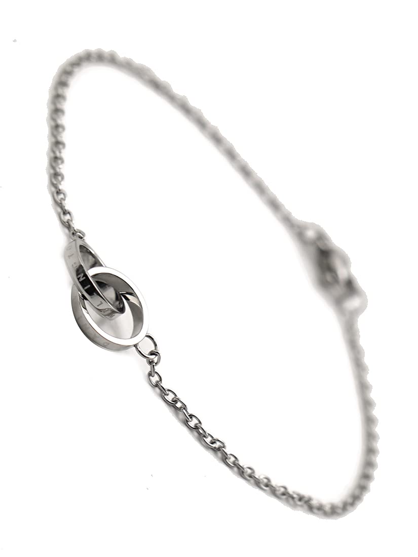 [ダニエルウェリントン] ブレスレット レディース シルバー 175mm Daniel Wellington Elan Unity Bracelet DW00400164 [並行輸入品](4)