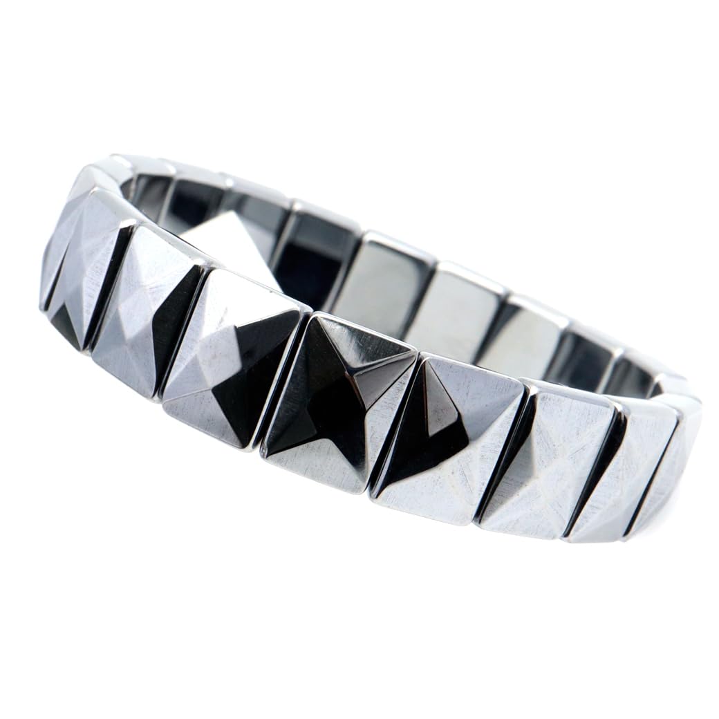 テラヘルツ鉱石 本物 バングル 腕輪 ブレスレット 高純度 氷を溶かす パワーストーン メンズ レディース ギフト プレゼント 贈り物 (クロスカット)