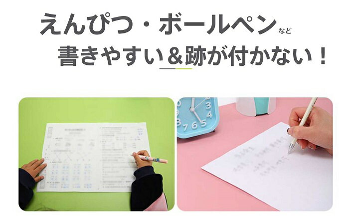 デスクマット 120×60 ペンのインクも消せる 大きいサイズ おしゃれな 大判 合皮レザー 子ども 男の子 女の子 学習机 勉強机 オフィス用 防水 黒 グレー