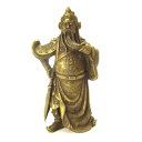 【送料無料】財神様≪銅製≫風水の関羽様像 置物【A】金運/財運/商売繁盛/風水グッズ置物/開運/縁起物/宝くじ/ギャンブル【YDKG-td】【smtb-td】