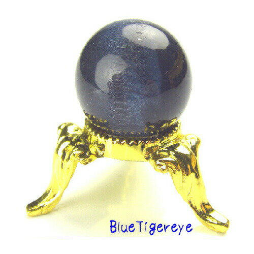 【送料無料】ブルータイガーアイ20mmミリ玉風水グッズ　天然石　パワーストーン《資産運用/株投資/判断力/仕事運/》