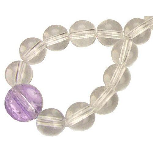 ◆ラベンダーアメジスト≪心癒す愛の守護石≫☆ワンポント・ミニストラップ風水グッズ/天然石/水晶/パワーストーン