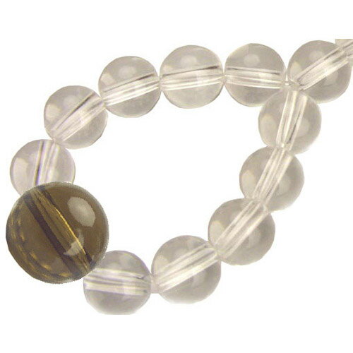 ◆スモーキークォーツ≪お守り・魔よけ≫☆ワンポント・ミニストラップ（茶水晶）風水グッズ/天然石/水晶/パワーストーン