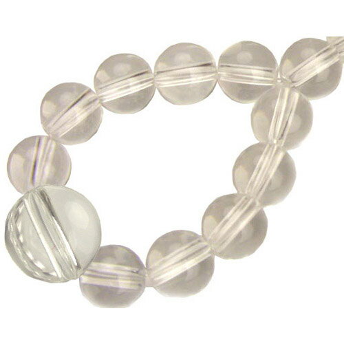 ◆天然水晶（クリスタル）2AA≪全体運を上昇≫☆ワンポント・ミニストラップ風水グッズ/天然石/パワーストーン