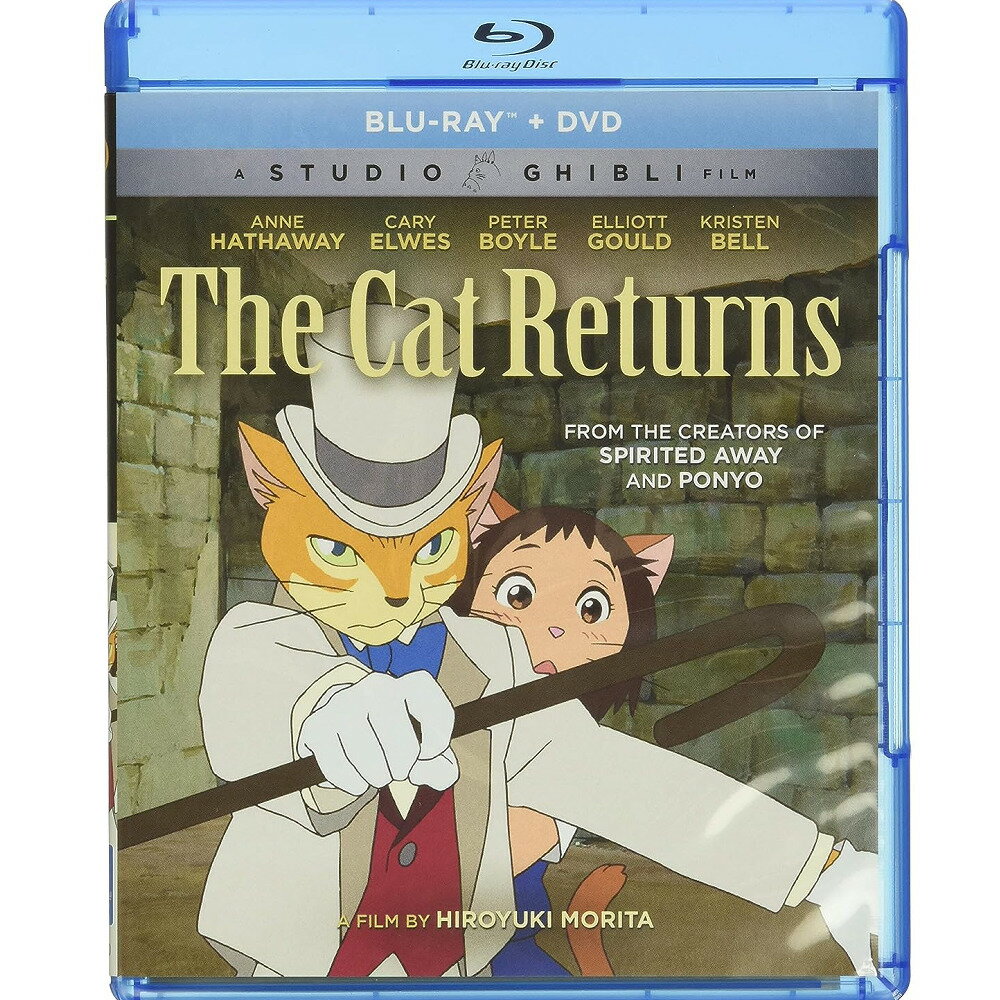 The Cat Returns 猫の恩返し Blu-ray ジブリ アニメ 語学学習 英語 フランス語 並行輸入品 北米版 ブルーレイ