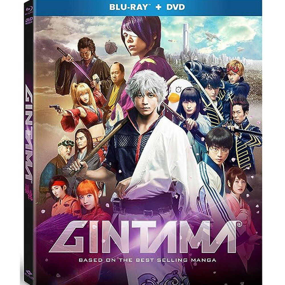 GINTAMA 銀魂 実写版 Blu-ray アニメ 語学学習 英語 並行輸入品 北米版 ブルーレイ