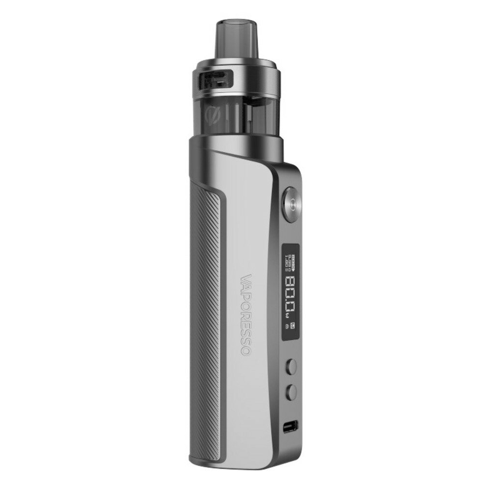 ベポレッソ Vaporesso GEN PT80 S ポッドモッドキット with X タンクポッド 4.5ml シルバー