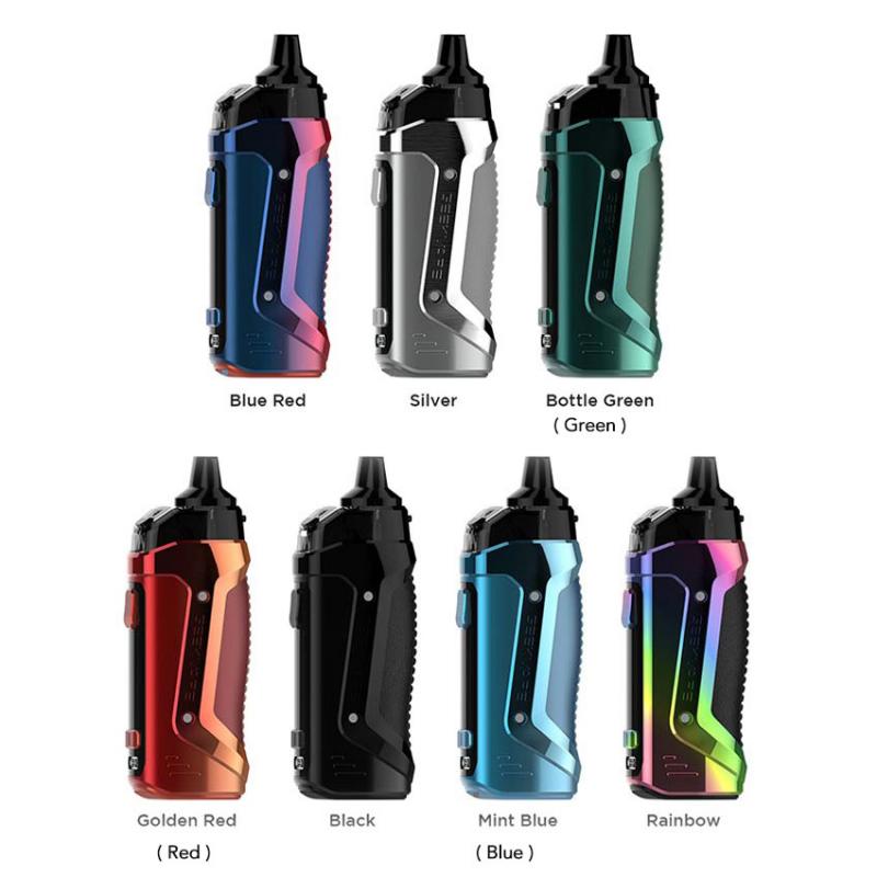 ギークベープ(Geekvape)B60(Aegis Boost 2)ポッドモッドキットは、新しいトライプルーフ、驚くほど漏れのないデザインの新しいブーストです。 AS-Chipによるインテリジェントな動作モード。 0.96インチのLED曲面ディスプレイでより新鮮な外観。 A-lockを使用したより安全なキャリー。2000mAhの内蔵バッテリー、最大60Wの出力、5mlのギークベープ(Geekvape)B60(Aegis Boost 2)ポッド、および事前に取り付けられた0.2オームのコイルを備えています。 一定で安定した出力を実現するOutputBuck-boostTechのおかげで、その人気は別のレベルにあります。 上部のエアフローデザインによりさらに漏れがなく、エアフローはサイドインレットから入ります。 5mlの大きなe-ジュース容量とギークベープ(Geekvape)Bシリーズコイルを組み合わせることで、ニコチンソルトやフリーベースe-ジュースを利用する際のニコチン依存症を緩和します。 0.96インチのLED曲面スクリーンとそのASチップ3.0を搭載し、最適な出力を自動的に調整するSMARTモードを備えています。 Aegis Boost 2は、IP68定格とAロック(偶発的プレス保護ロック)に関して、高品質のパフォーマンスと耐久性を実現するようにデザインされています。 特徴: 1.トップエアフローリークプルーフデザイン 2.ASチップを搭載 3.IP68評価 4.0.96インチLED曲面ディスプレイ 5.まったく新しいUI 6.2000mAh内蔵バッテリー 7.Aロック ブランド:Geekvape ユニット:1セット 出力電力:5W-60W 最大出力電流:20A 最大出力電圧:7.5V 電源表示:画面上のバッテリーアイコン 充電ポート:Type-Cポート カートリッジの抵抗範囲:0.2オーム-2オーム バッテリー仕様:内蔵2000mAhバッテリー ディスプレイ画面:0.96インチ、TFTカラー画面 動作温度:0C-45C 保管温度:-20C-60C 相対湿度:10%RH70%RH 冷却モード:自然冷却 パッケージ:ギフトボックス 各セットには以下が含まれます。 1pc　モッド 1pc　ポッド(5ml) 1pc　コイルツール 1pc　USBケーブル(Type-C) 2pc　Geekvape Bシリーズコイル(プレインストール:0.2オーム50-58W、スペアコイル:0.6オーム15-25W)