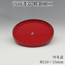 お盆 トレー 木製 丸盆 21cm おぼん おしゃれ 高岡漆器 螺鈿細工 天野漆器株式会社 伝統的工芸品 プレゼント おすすめ 贈り物 高級