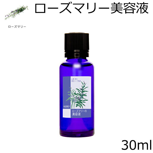 ＼1日は店内全品10％OFFクーポン！／ ローズマリー 美容液 30ml 山澤清 モア・オーガニック スキンケア オーガニック