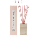 竹彩香 りらく さくら ルーム フレグランス スティック おしゃれ 和 インテリア お香 の香り 香木