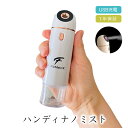 \お得なクーポン配布中!/ FMX-2301 FitMatriX ハンディナノミスト 美容 保湿 潤い ケア おしゃれ 小型 ミスト 霧 USB充電