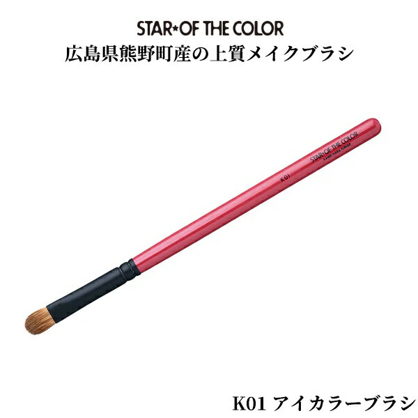 ＼お得なクーポン配布中！／ STAR OF THE COLOR K01 アイカラーブラシ クリーム&パウダー兼用 ブラシ スターオブザカラー