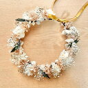 花冠 髪飾り 誕生日 ベビーキッズ ヘッドドレス プリザーブドフラワー プレゼント ヘアアクセサリー 成人式 クラウン