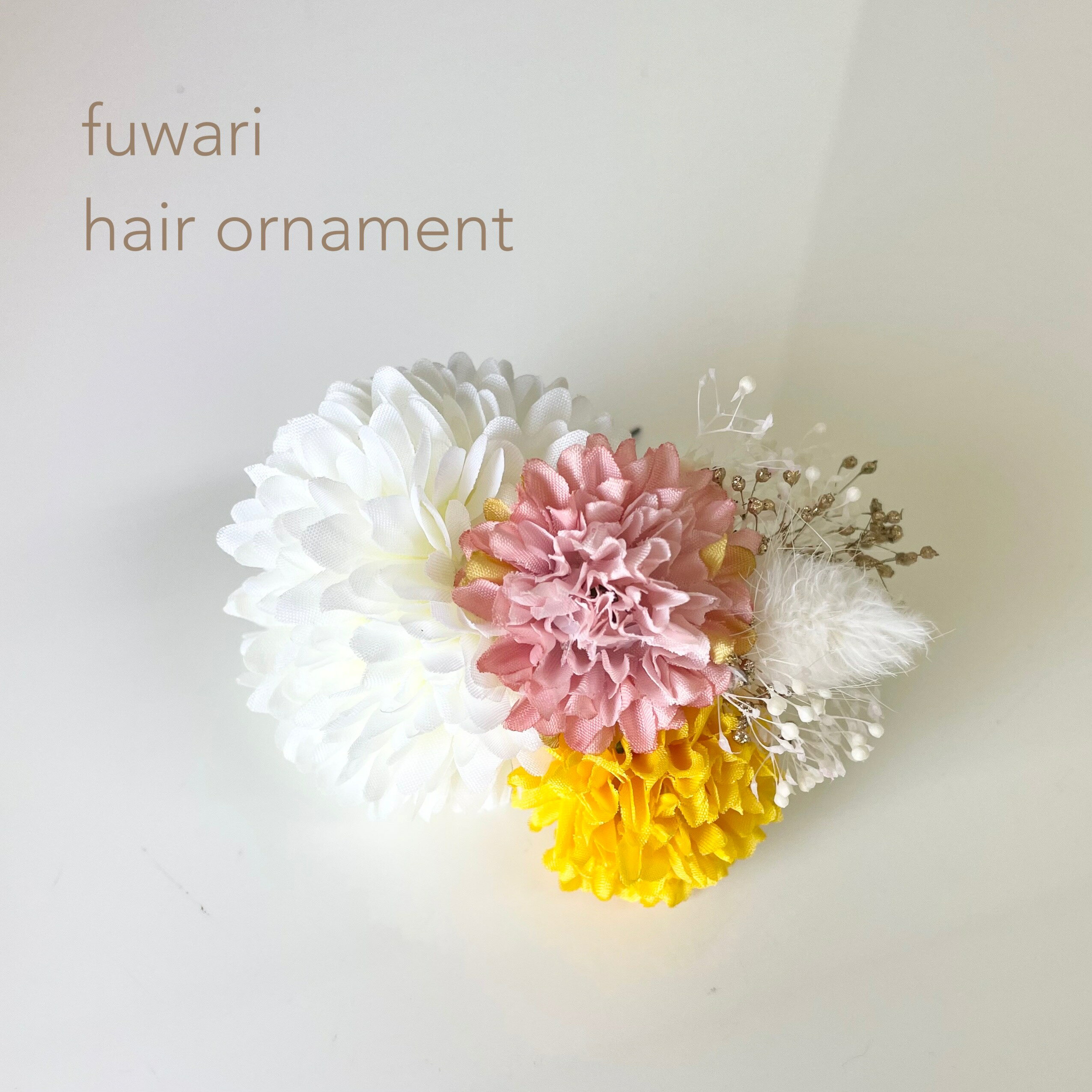 七五三 753 髪飾り かわいい 花 ヘアアクセサリー 子供 3歳 7歳