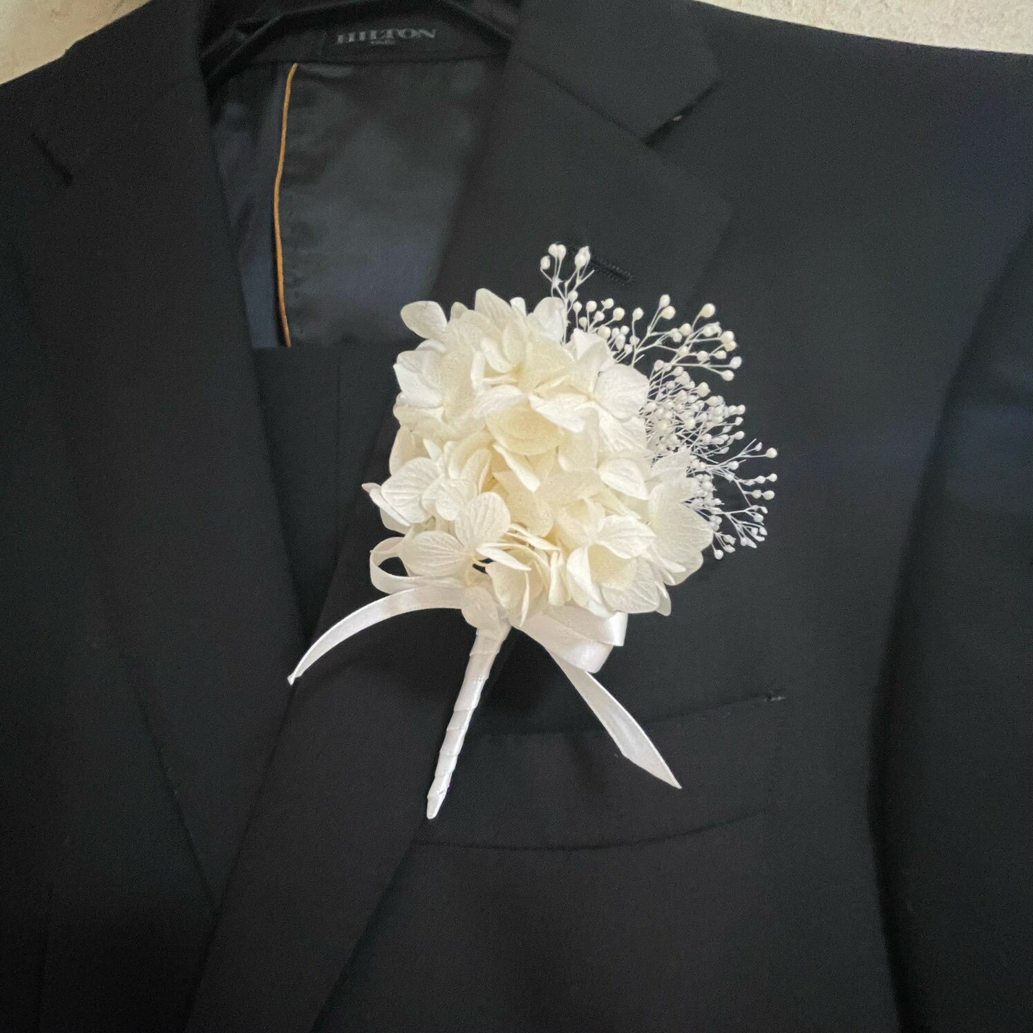 ブートニア 新郎 子供 プリザーブドフラワー ウエディング コサージュ 結婚式 前撮り 花