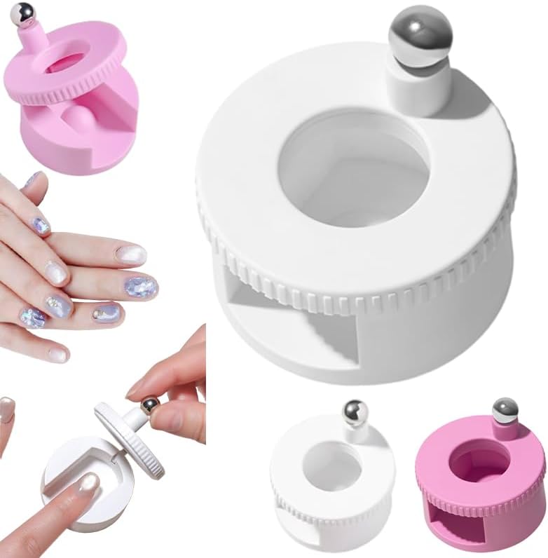 ネイル用マグネット 回転式 360度 マグネットネイル 磁石 強力 N40マグネット くるくるマグネットネイル キャットアイ 磁石 ネイルツール 9D ギャラク...