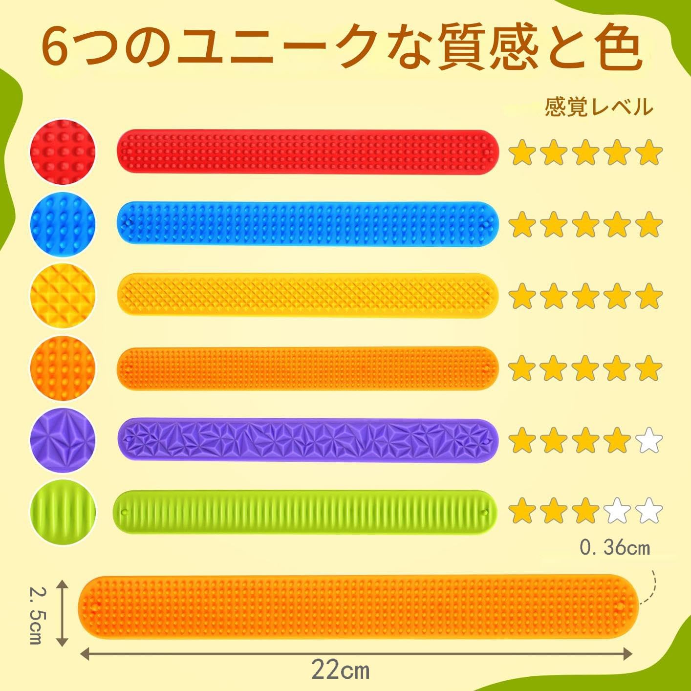 感覚石おもちゃ 6個セット シリコン製 ストレス解消 グッズ 自閉症 発達障害向け スクイーズ フィジェットトイ 心を静めるおもちゃ 解消グッズ 不安解消 触覚刺激 仕事 勉強 自閉症に最適 fuwaristyle-10000079 フワリスタイル サンプル画像2