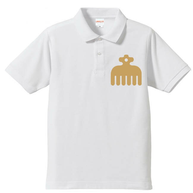 戦国武将 ポロシャツ 今川義元 家紋 バックプリントなし