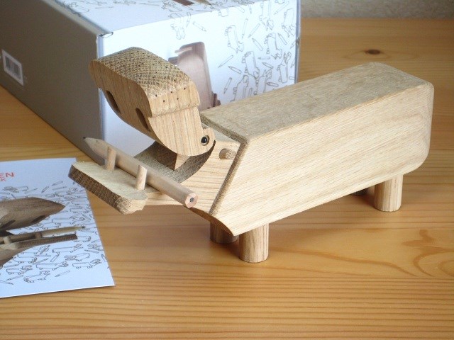 【別ページで現在特価購入可】カイ・ボイスン Kay Bojesen ヒッポ かば Hippo 木製人形 Wood Toy デンマーク 北欧 動物 木製 お祝い プレゼント