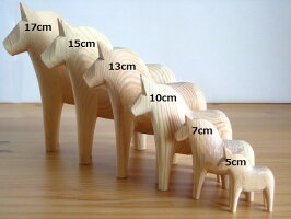グラナスGrannas/ダーラナホースDalahorse(17cm)/木製玩具|北欧雑貨|ナチュラルウッド|木製馬|ハンドメイド
