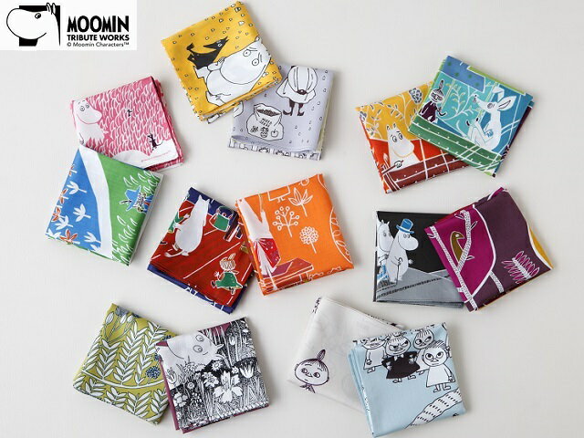 メール便限定送料無料 ムーミン ハンカチ 大判 Moomin