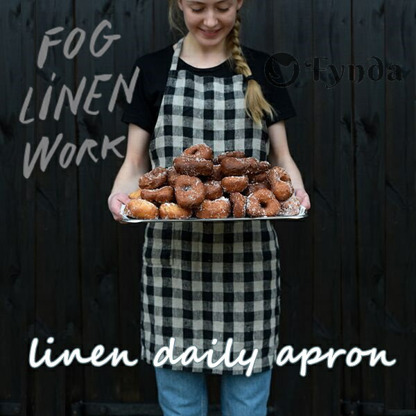 fog linen work フォグリネンワーク エプロン linen daily apron リネン デイリーエプロン 定番 フォグ エプロン プレゼント#_...