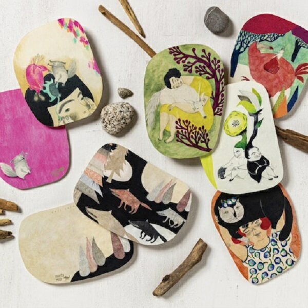 森田miw ポストカード ミニポスター 楠橋紋織 全6種類 made in Japan モリタミウ morita MiW 森田MiW かわいい おしゃれ プレゼ...