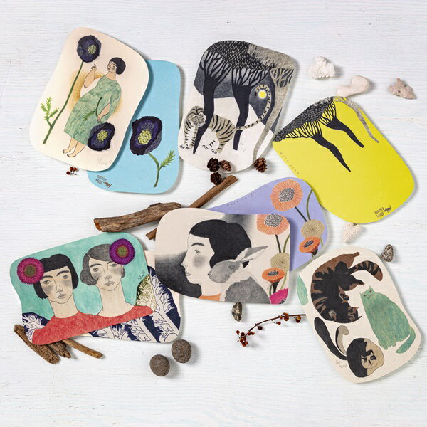 森田miw MiW ポストカード ミニポスター 楠橋紋織 全6種類 morita MiW モリタミウ 森田MiW かわいい 生き物 おしゃれ プレゼント ギフト...