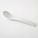 【白山陶器】COMMO おさじ・白|ホワイト【波佐見焼】【2010年グッドデザイン賞受賞】 すくいやすい スプーン|17cm×4cm《税込3,980円以上で送料...