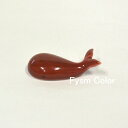 くじら 箸置き 赤【有田焼】オリジナル箸置き クジラ はしおき|5cm×2.5cm 20g【赤い器】《税込3,980円以上で送料無料》