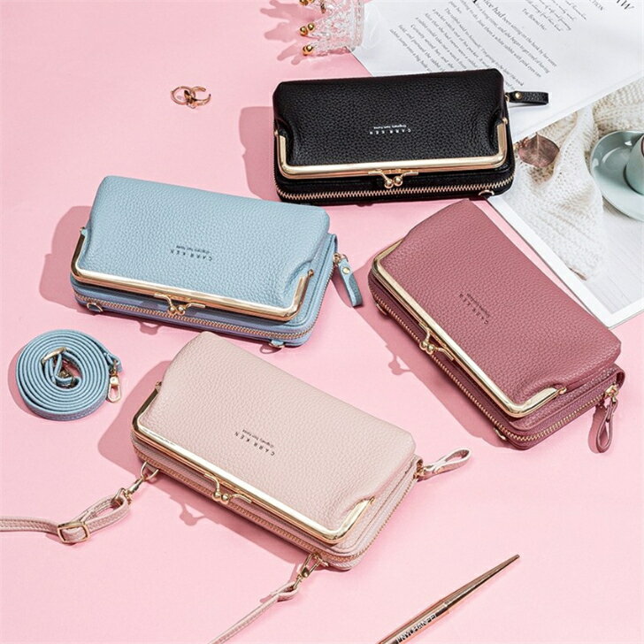 スマホポーチ レディース スマホショルダー おしゃれ お財布ショルダー ポシェット...