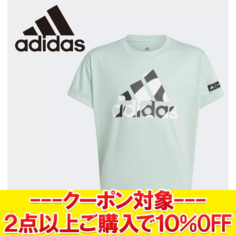 【クーポン対象】【3点以上ご購入でさらに20%OFFクーポン発行中(先着50枚)】クリアランスセール メール便送料無料 アディダス YG MMKO グラフィック Tシャツ ECU22-IB9152 ジュニア マリメッコ スリムフィットTシャツ 【返品不可】