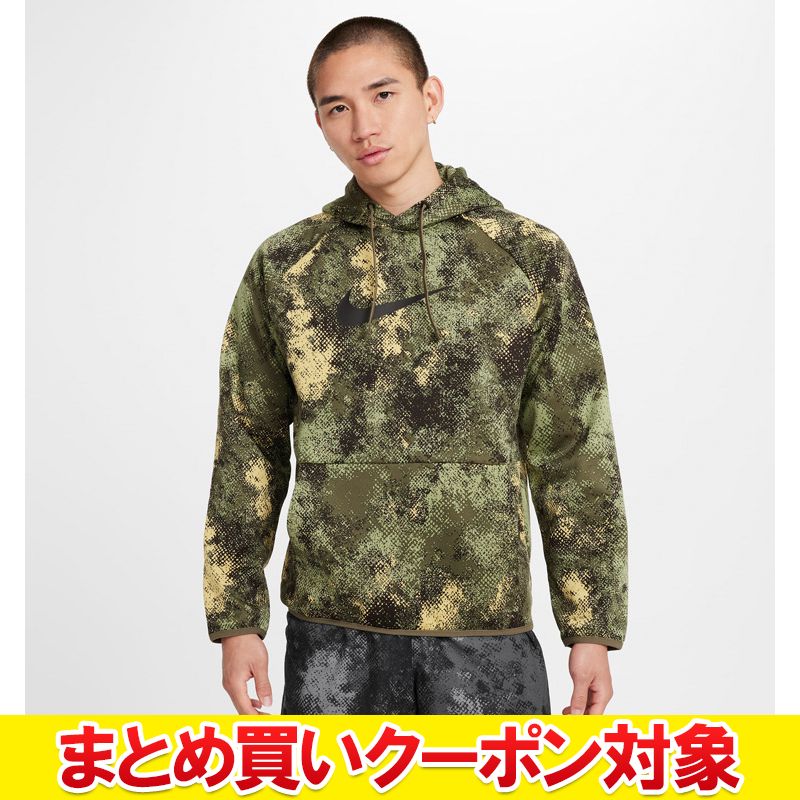 【まとめ買いクーポン対象(組み合わせ自由)】 クリアランス 【返品不可】 ナイキ TF カモ AOP プルオーバー L/S フーディ FZ1089-386 メンズ