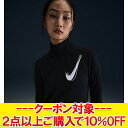 クリアランスセール 【返品不可】ナイキ ウィメンズ スウッシュ ハイブリッド ハーフジップ MID L/S トップ HJ2226-010 レディース