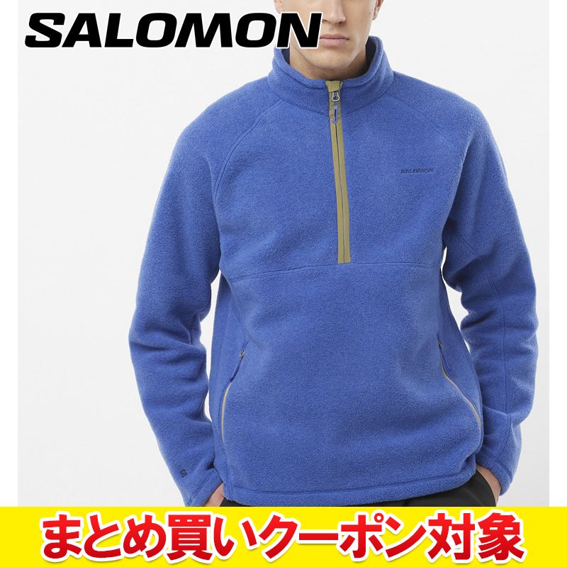 クリアランス  サロモン CHROMA FLEECE PULLOV HZ M LC2283900 メンズ