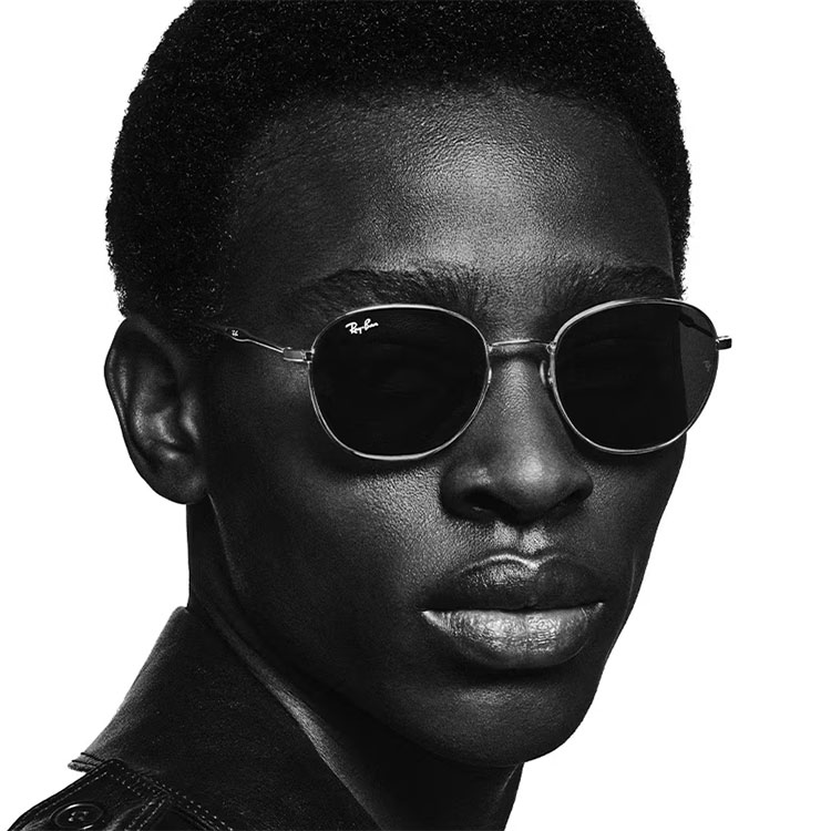 レイバン サングラス ラウンド メタル Ray-Ban RB3447 001/BH 50 国内正規品