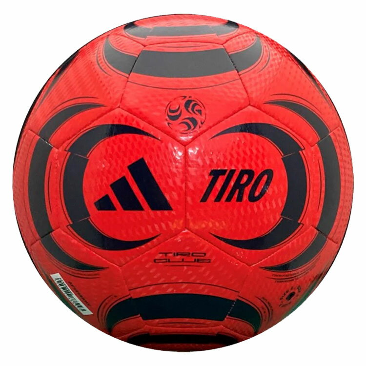 【お買い物マラソン限定店内ポイント最大20倍(2026/5/16 1:59迄)】アディダス adidas サッカーボール 3号 4号 5号 TIRO クラブ AF3958RNV AF4958RNV AF5958RNV