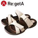【ワンダフルデー限定店内ポイント最大20倍(8/1 00:00〜23:59迄)】 Re:getA(リゲッタ) カジュアル R - 275 クロスベルトスライドグ...