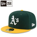  ニューエラ 59FIFTY MLBオンフィールド オークランド・アスレチックス ホーム 13554985