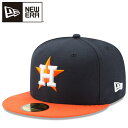 ニューエラ 59FIFTY MLBオンフィールド ヒューストン アストロズ ロード 13554998