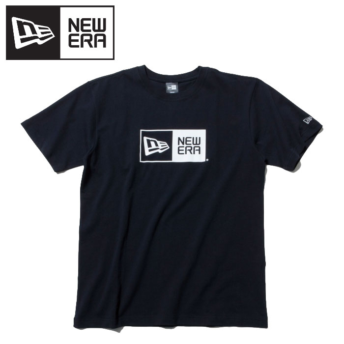 メール便送料無料 ニューエラ コットン Tシャツ ボックスロゴ メンズ 13561854