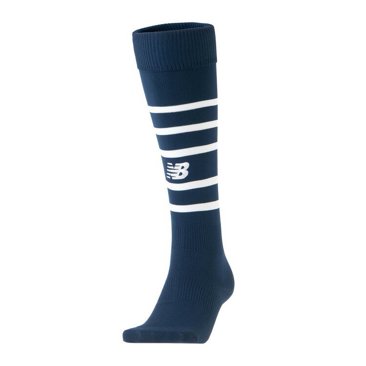 Stockings - 【お買い物マラソン限定店内ポイント最大20倍(2026/5/16 1:59迄)】お買い得スペシャルプライス メール便送料無料 ニューバランス ボーダーソックス LAS45646-NV メンズ レディース