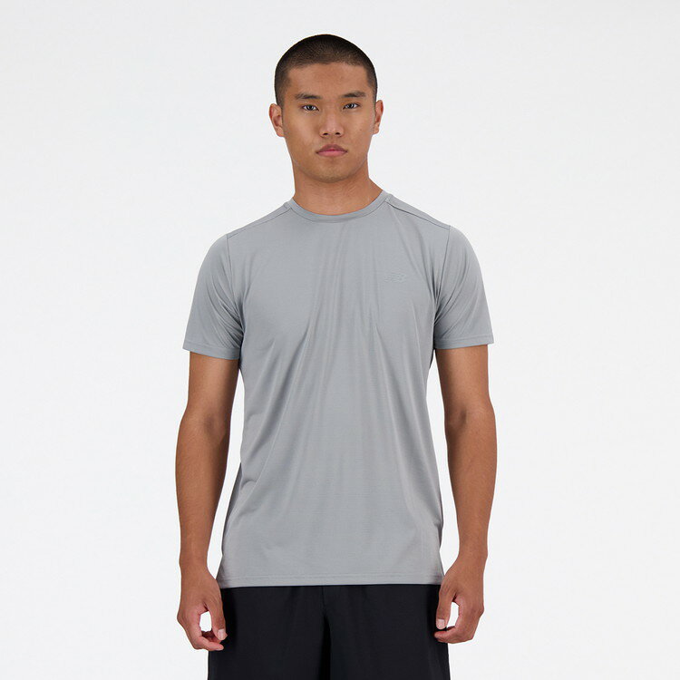 NEW BALANCE - 【お買い物マラソン限定店内ポイント最大20倍(2026/5/9 20:00〜)】お買い得スペシャルプライス メール便送料無料 ニューバランス Sport Essentials ショートスリーブTシャツ MT41222-YST メンズ