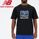 ニューバランス Tシャツ メンズ お買い得スペシャルプライス メール便送料無料 ニューバランス New Balance Ad リラックス ショートスリーブTシャツ MT41593-BK メンズ