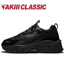 お買い得スペシャルプライス アキクラシック URBAN TRACKER AKC-0003-BLK レディース メンズ スニーカー 靴 くつ シューズ AKIIICLASSIC 黒靴 ブラック 黒スニーカー 通勤 通勤靴