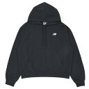 クリアランスセール 【返品不可】 ニューバランス Sport Essentials フレンチテリーフーディ(裏起毛) WT41507-BK レディース