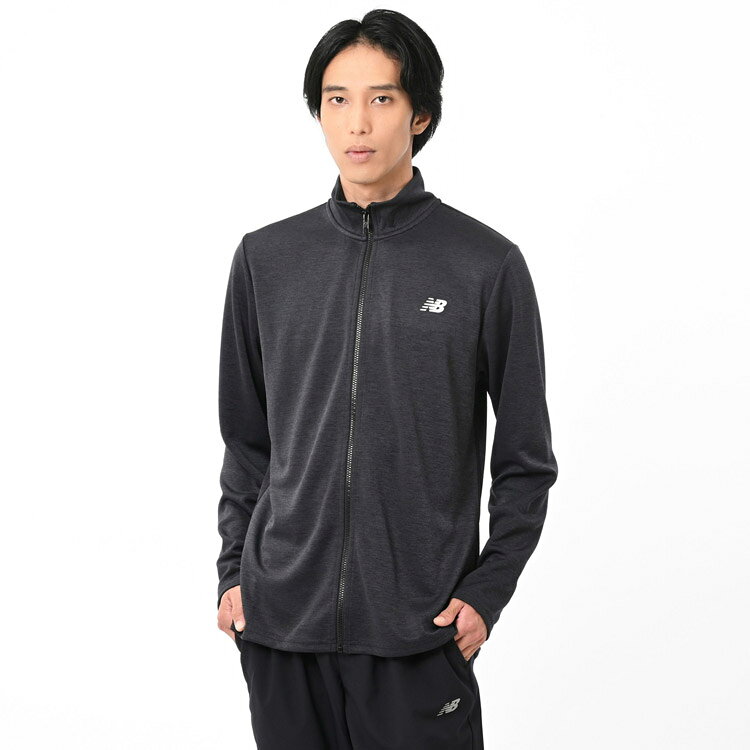 【3日間限定店内ポイント最大20倍(10/30 00:00〜11/1 23:59迄)】 お買い得スペシャルプライス ニューバランス Sport ニットジャケット MJ51804-BK メンズ