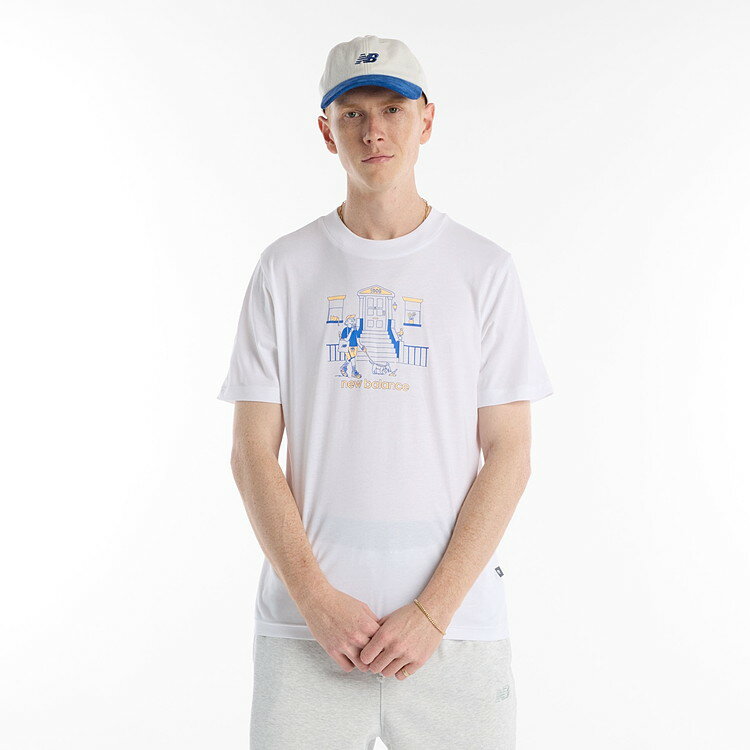 乐天商城 - お買い得スペシャルプライス メール便送料無料 ニューバランス シティウォークTシャツ MT61Y0XJ-WT メンズ